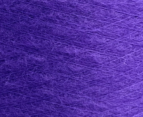 Kid Mohair mit Nylon 1500 m / 100 g – Outlet – Leuchtendes Violett